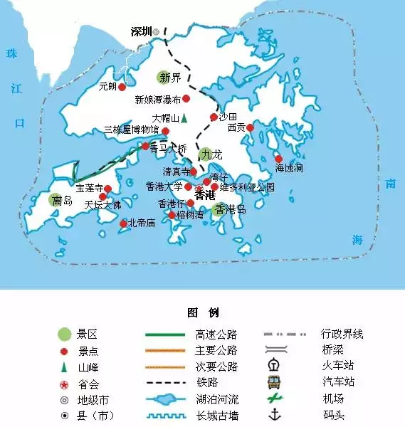 澳门最新全景地图