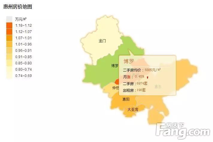 惠州房地产资讯：最新价格行情