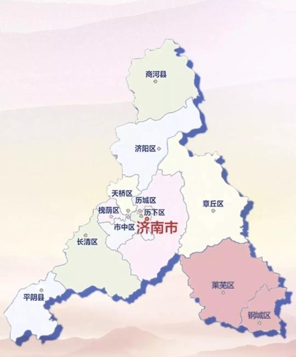 “济南最新版地图发布”